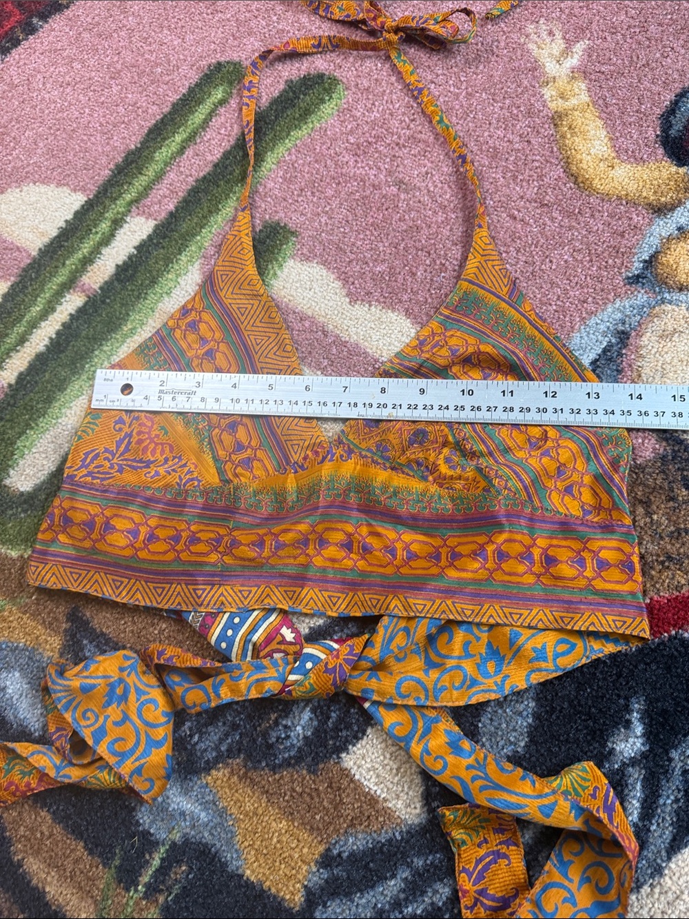 Halter Top Patterned Reversible - Picture 4 of 7